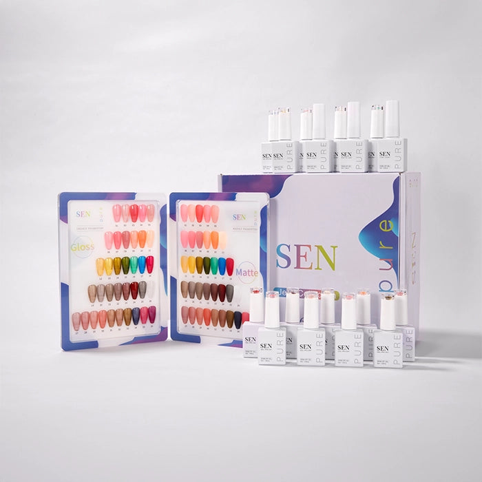 SEN Pure Jelly 36 Gel Collection (Free Top-Base-Matte)